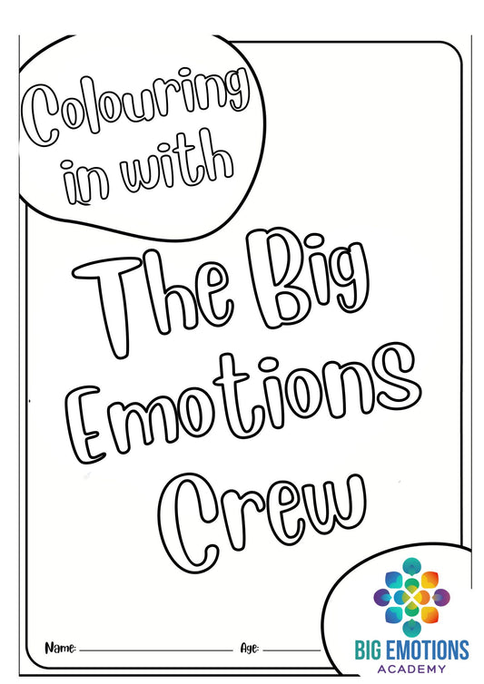 Big Emotions Crew Colouring-In Sheets (Free Download)